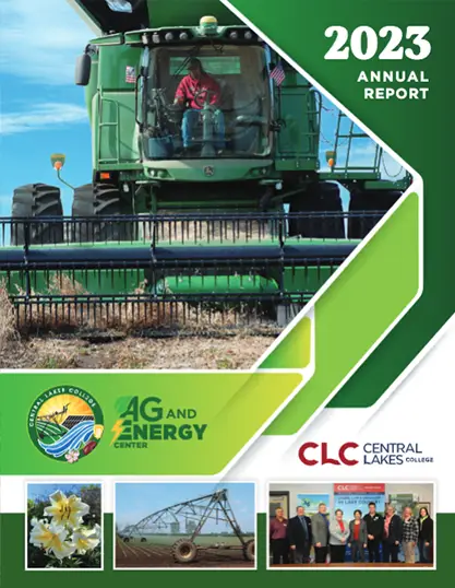 cover of the 2023 agcenter annual report