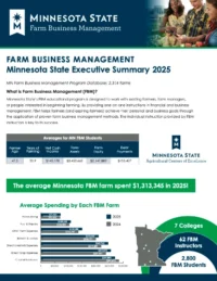 minnesota state executive summary 2025 cover